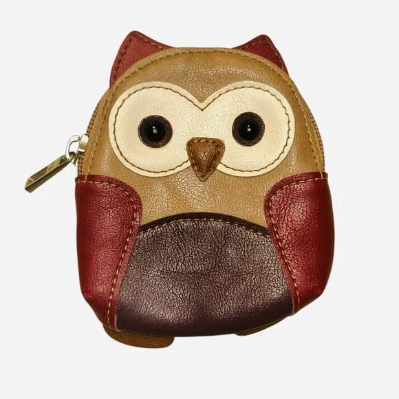 Relic Owl Leather Coin Holder - Picture 1 of 7